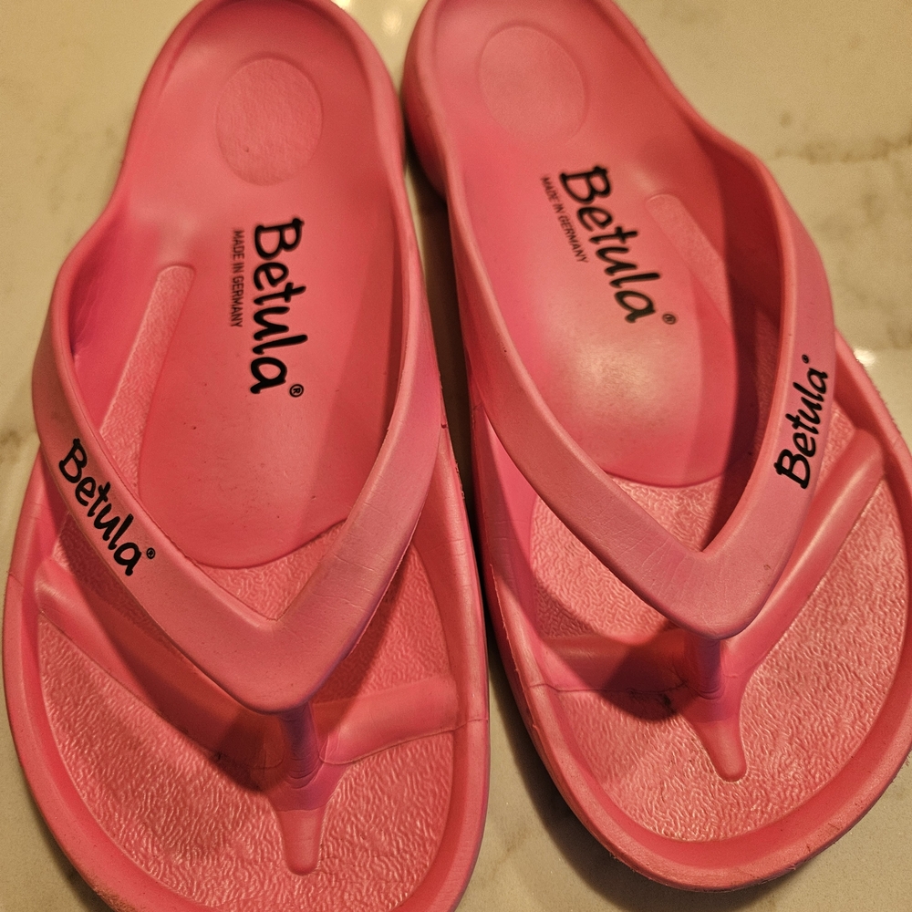 Women's Pink EVA Flip Flop Sandals